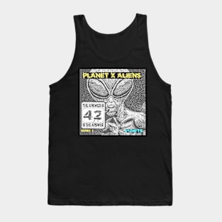 Funniest Alien Meme Hitchhiker 42 Tank Top